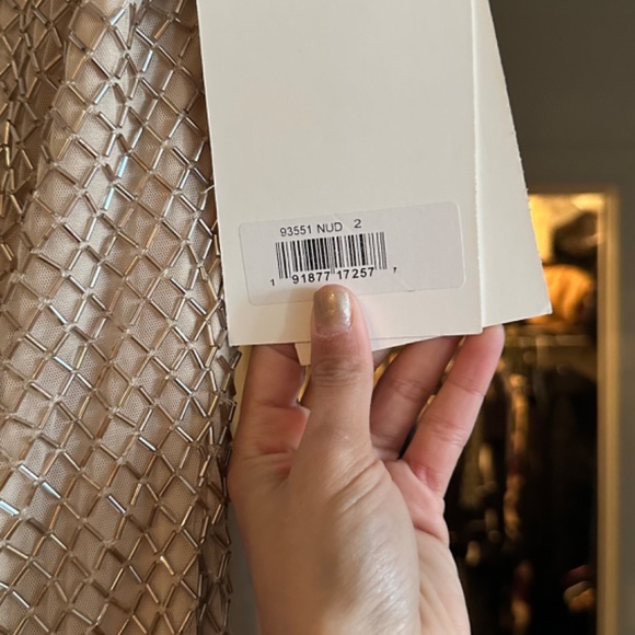 Mac Duggal Beaded Maxi Evening Gown - Picture 6 of 11